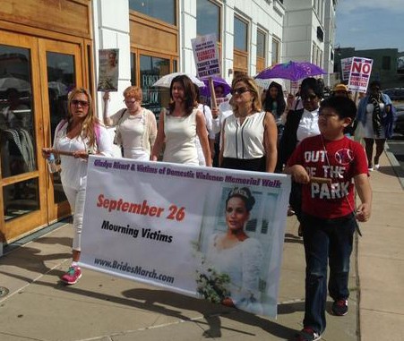 Queens Brides March, led by Council Member Elizabeth Crowley and City Council Speaker Melissa Mark- Viverito
