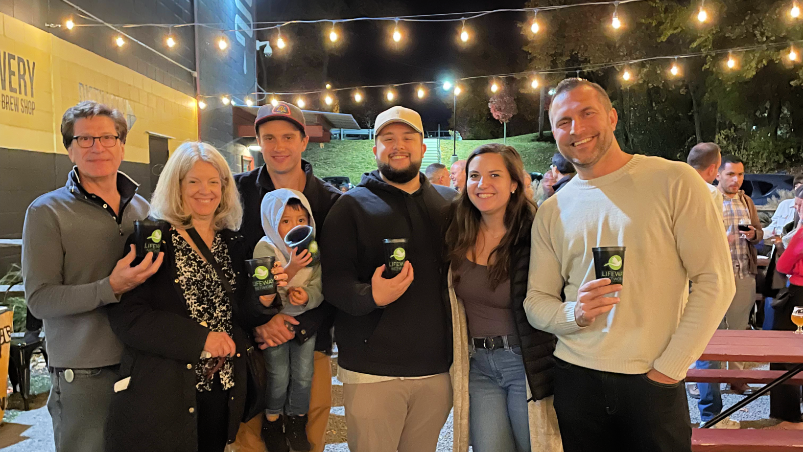 The LifeWay team at our annual Oktoberfest event.