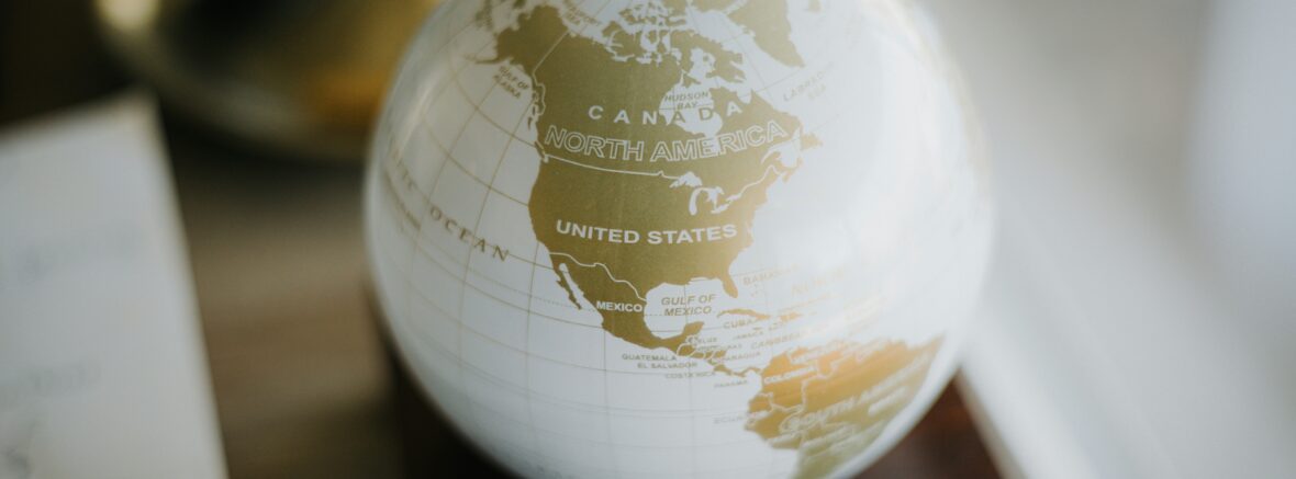 Globe on desk representing release of TIP Report